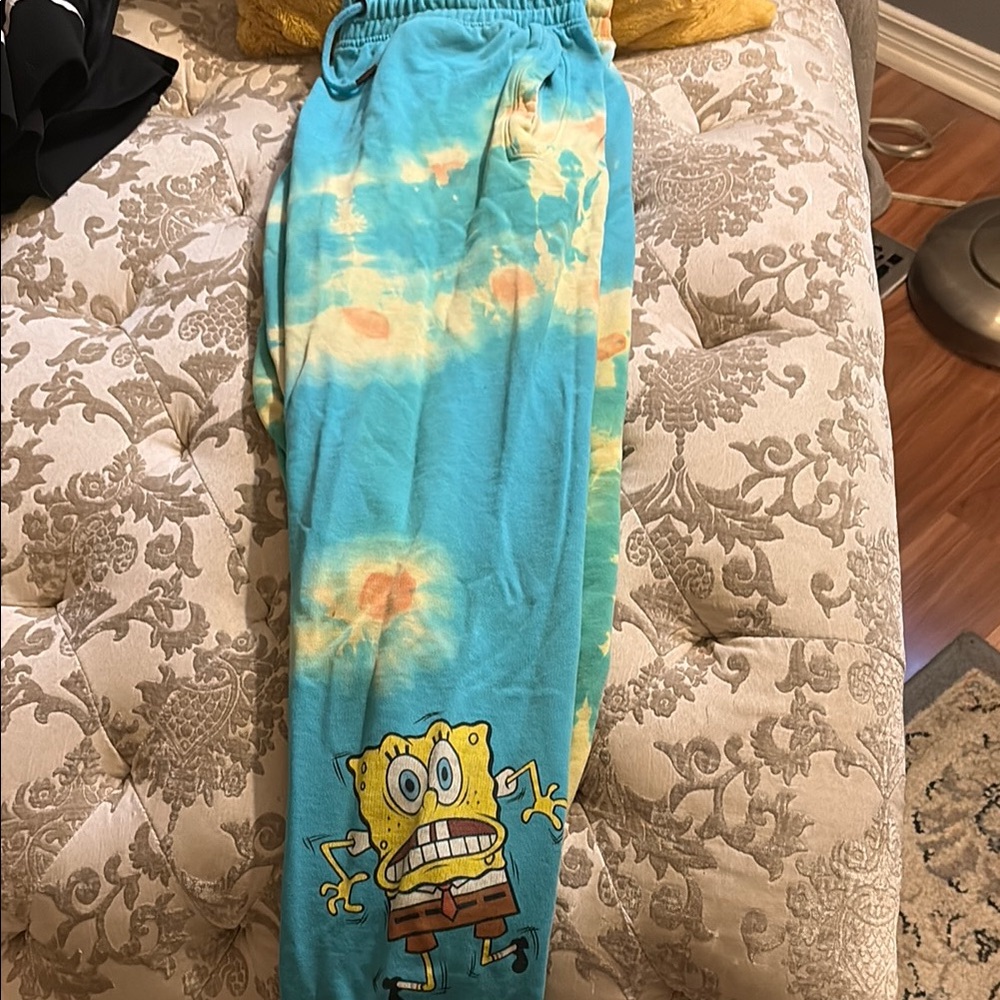 SpongeBob Tie-Dye Lounge Pants size L
